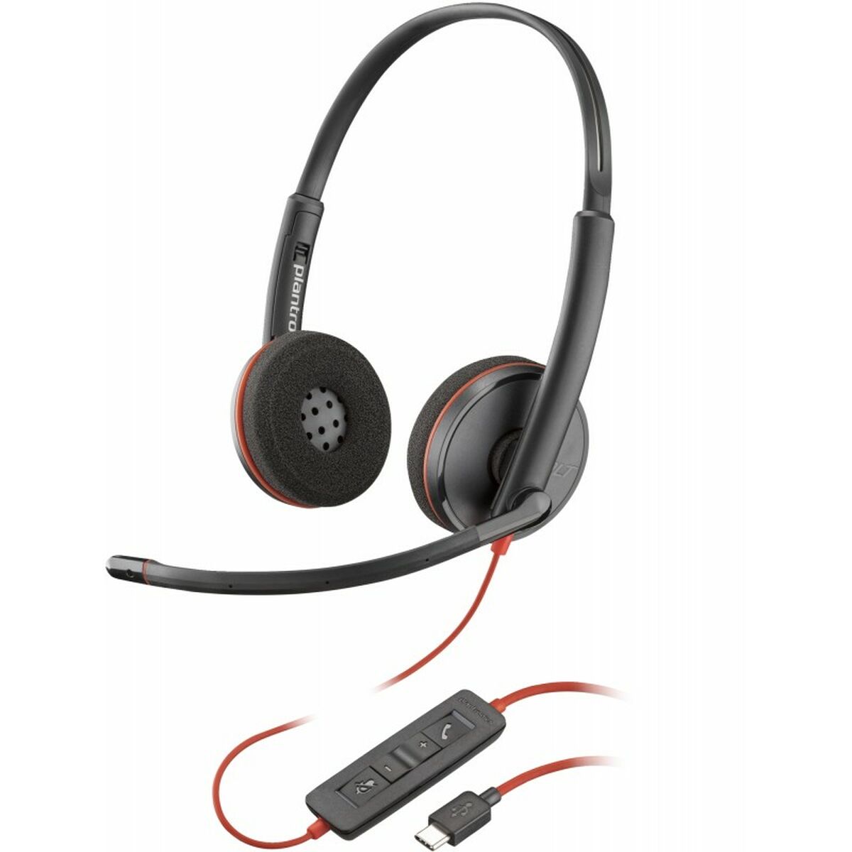 Slúchadlá s mikrofónom HP Blackwire 3220 Čierna